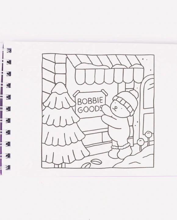 Kit Livro de Colorir Bobbie Goods + Canetinhas