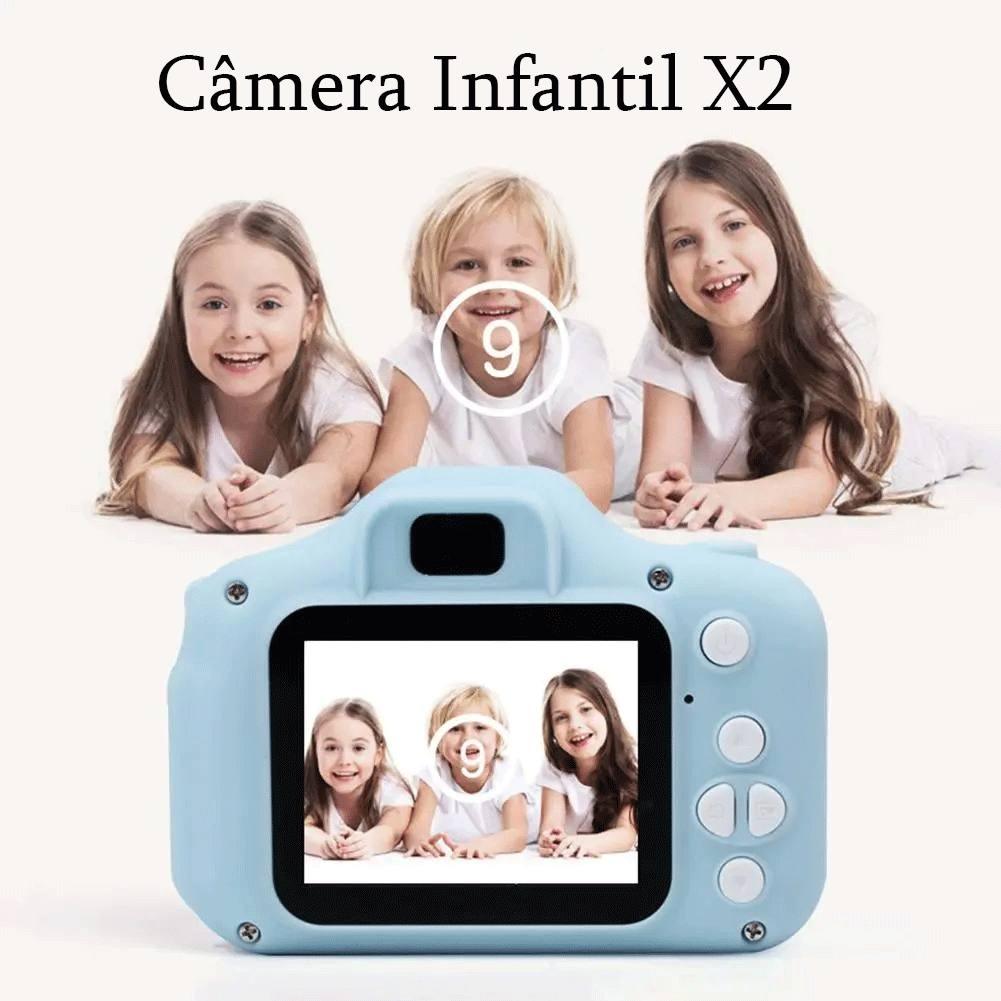 Mini câmera digital de brinquedo infantil