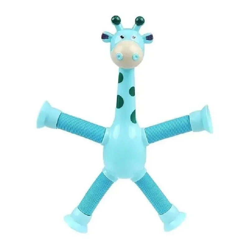 Brinquedo Telescópico Girafa com Ventosa, incentive a criatividade !