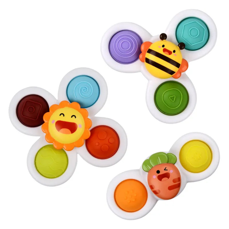 Super Bebê Spinner Interativos Com Ventosa