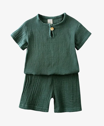 Conjunto Infantil de Algodão Masculino