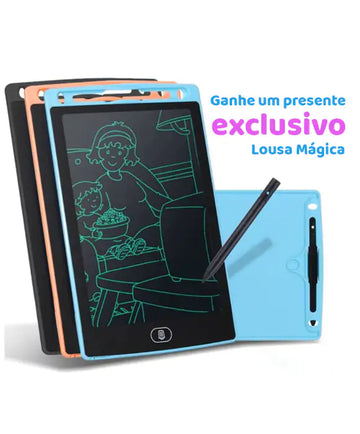Brinquedo Magnético + Tablet de desenho