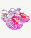 Sandalia Infantil Feminina Papete Com Gliter