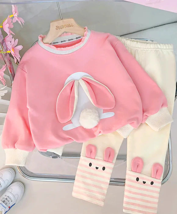 Conjunto Infantil Menina Inverno Coelho