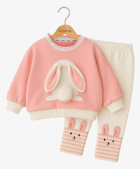 Conjunto Infantil Menina Inverno Coelho
