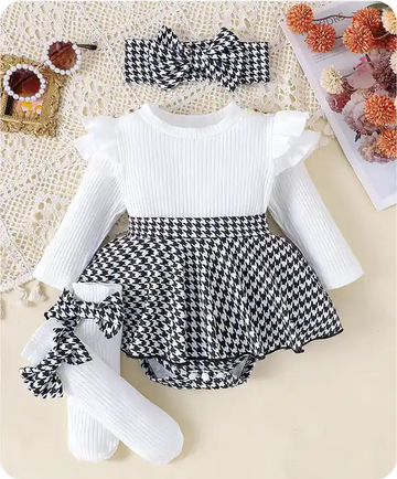 Conjunto Feminino Xadrez