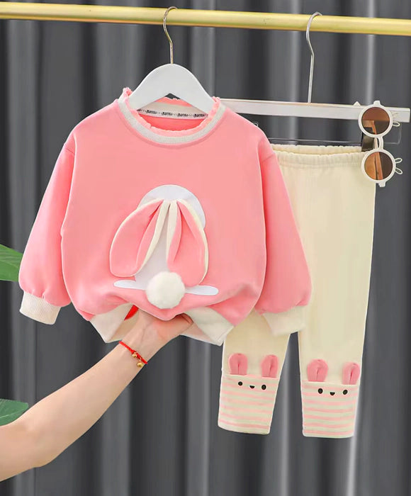 Conjunto Infantil Menina Inverno Coelho