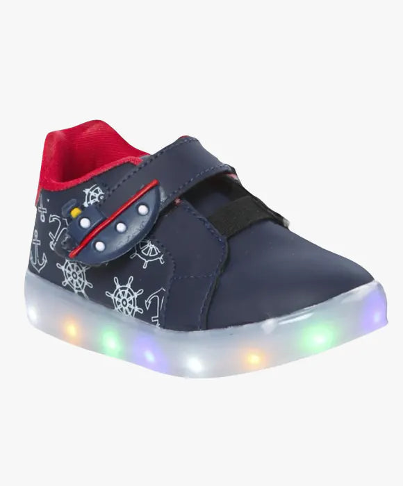 Tênis Infantil Branco Com Led