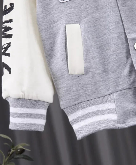 Kit Jaqueta Moletom Infantil Masculino + Calça