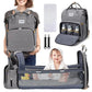 A Imperdível Super Mochila, maternidade com berço, Versátil