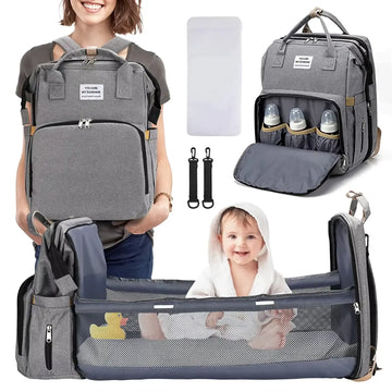 A Imperdível Super Mochila, maternidade com berço, Versátil