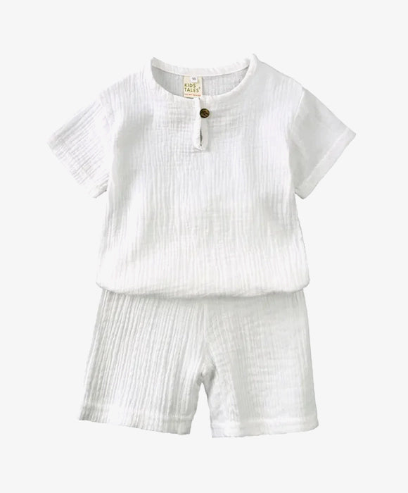Conjunto Infantil de Algodão Masculino