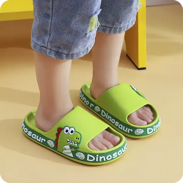 Confortável Chinelo Nuvem  Infantil De Dinossauro