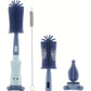 Kit 3 em 1 de limpeza para mamadeira infantil