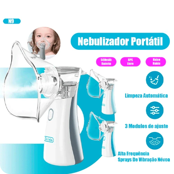 Nebulizador Portátil - Umidificador Silencioso