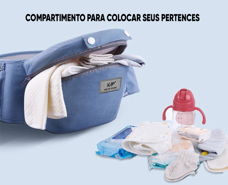 Suporte Canguru Para Bebê Multifuncional
