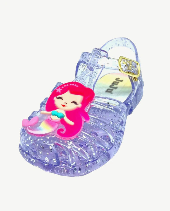 Sandalia Infantil Feminina Papete Com Gliter