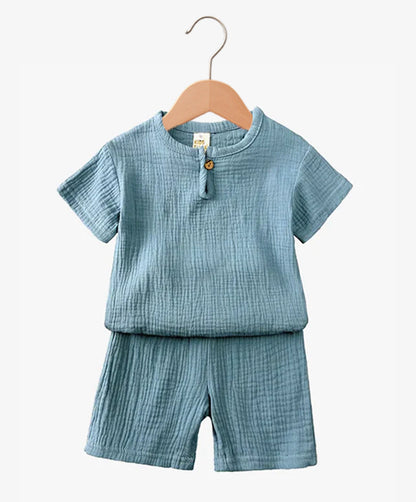Conjunto Infantil de Algodão Masculino