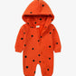 Macacão Infantil com Capuz e Zíper Frontal