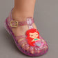 Sandalia Infantil Feminina Papete Com Gliter