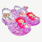 Sandalia Infantil Feminina Papete Com Gliter