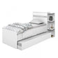 Cama Solteiro Multifuncional com Baú, 2 Gavetas e Auxiliar - 100% Madeira Maciça Branca [Jade Premium]
