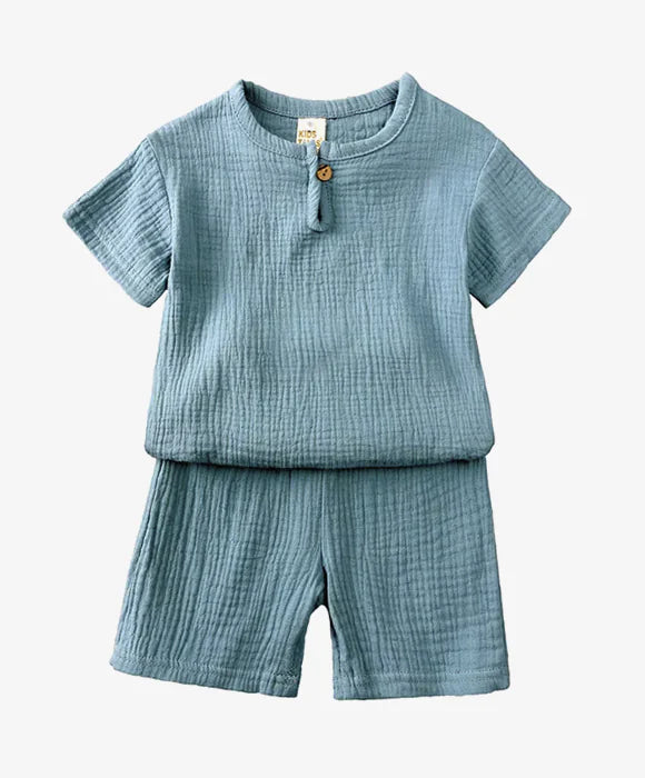 Conjunto Infantil de Algodão Masculino