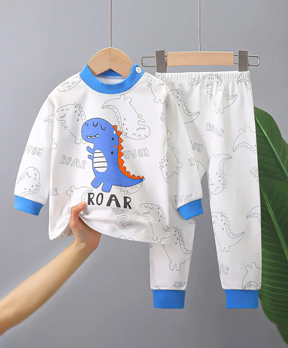 Pijama Infantil Dinossauro Inverno