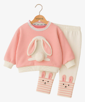 Conjunto Infantil Menina Inverno Coelho