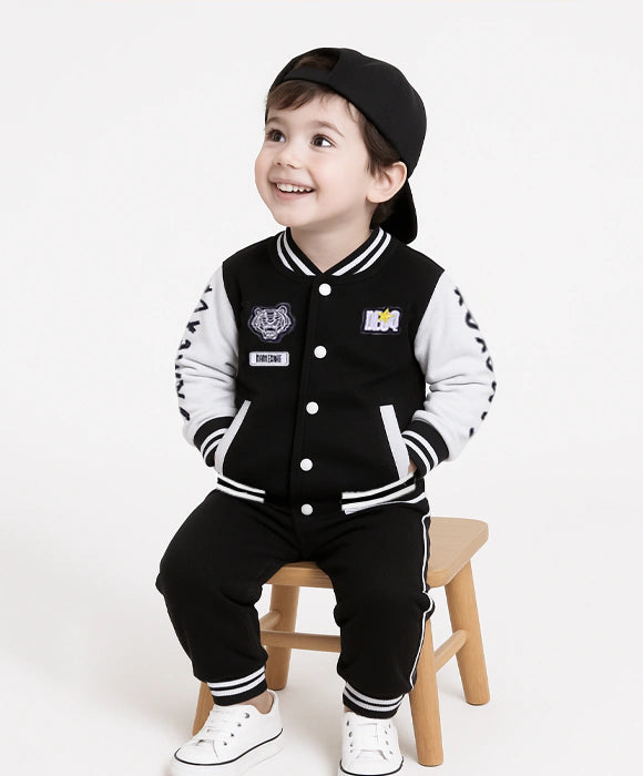 Jaqueta Moletom Infantil Masculino + Calça - Kit com 2 Conjuntos