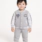 Jaqueta Moletom Infantil Masculino + Calça - Kit com 2 Conjuntos