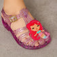 Sandalia Infantil Feminina Papete Com Gliter