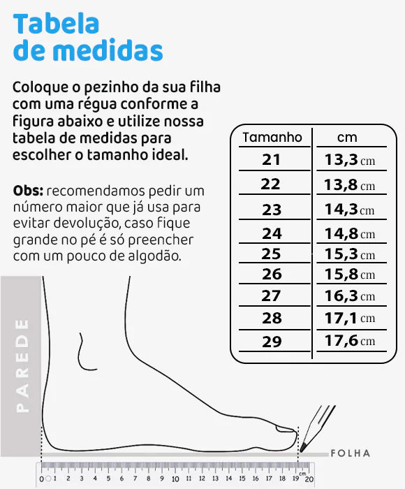 Sandália Infantil Feminina Com Brilho